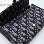 Christian Dior Bobby East-West Pouch With Chain Dark Blue